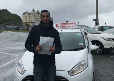 Aziz in Llandudno