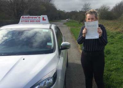 Ebony in Rhos on Sea driving school