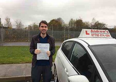 Mark from Llandudno Junction North Wales at Bangor dvsa