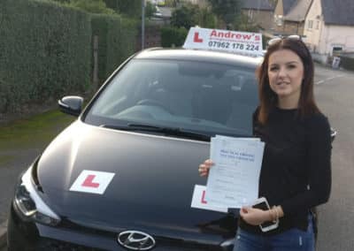 Driving test photo North Wales