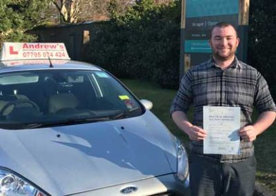 Stifyn driving test photo