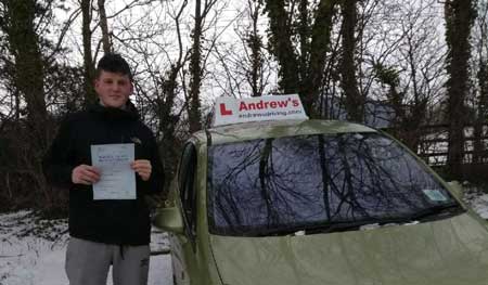 Daniel passed test at Bangor