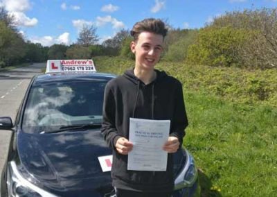 Harry driving test llandudno Junction