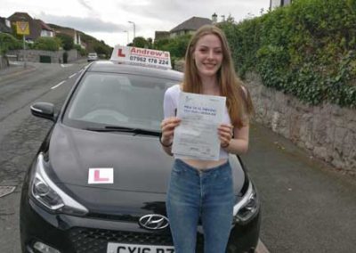 First time driving test pass