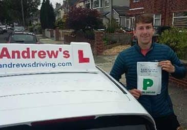 Alex at Upton Driving Test Centre