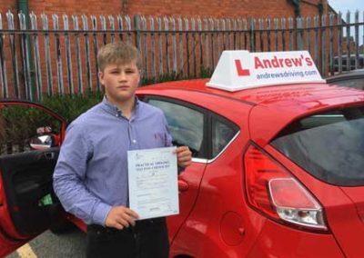 Robert in Rhyl Driving Test Centre