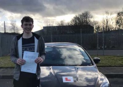 Ethan,s driving test pass certificate
