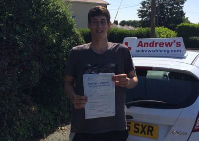 Connors driving test Rhyl