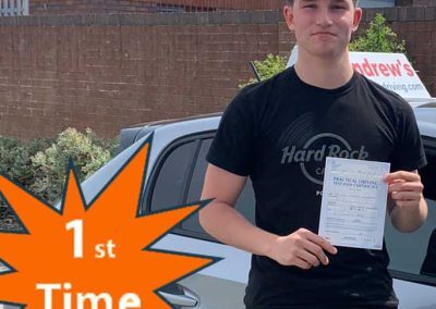 Sion at Rhyl Driving Test Centre