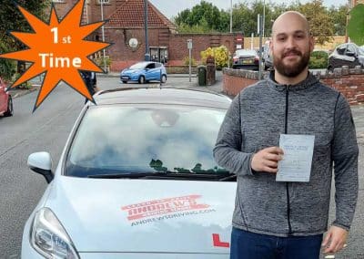 Tomas Driving Test in Colwyn Bay