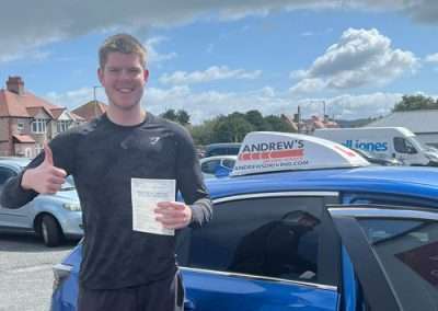 Iwan at Rhyl Driving Test Centre