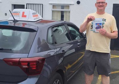 Keith Hilton at The Rhyl Driving Test Centre