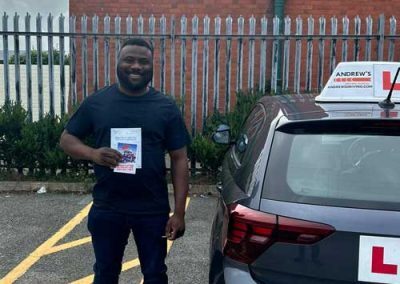 Jacob at Rhyl Driving Test Centre