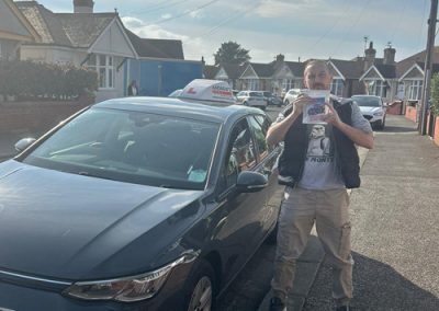 Automatic driving test in Rhyl